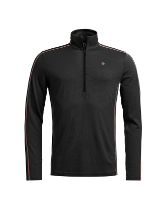ORTOVOX 185 RockNwool Zip Neck Men