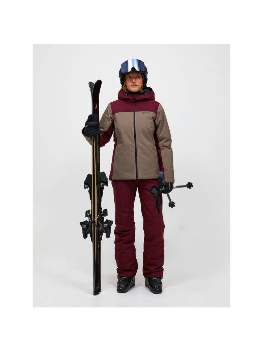 Peak Performance Anima Blocked Insulated Jacket Women – Terrain Tan Peak Performance Anima Blocked Insulated Jacket Women – Terrain Tan