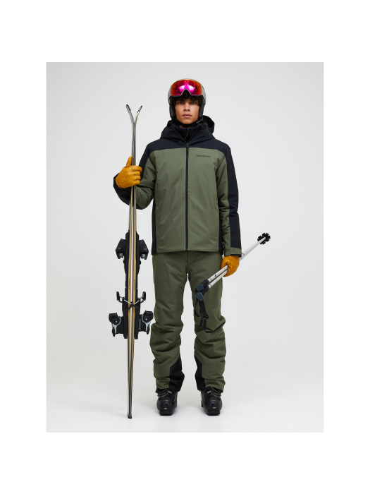 Peak Performance Maroon Blocked HIPE® 2L Insulated Shell Jacket Men – Pine Needle Peak Performance Maroon Blocked HIPE® 2L Insulated Shell Jacket Men – Pine Needle